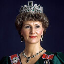Kronprinsesse Sonja 1987. Offisiell fotografering i anledning Kronprinsessens 50-årsdag (Foto: Bjørn Sigurdsøn, Scanpix)
